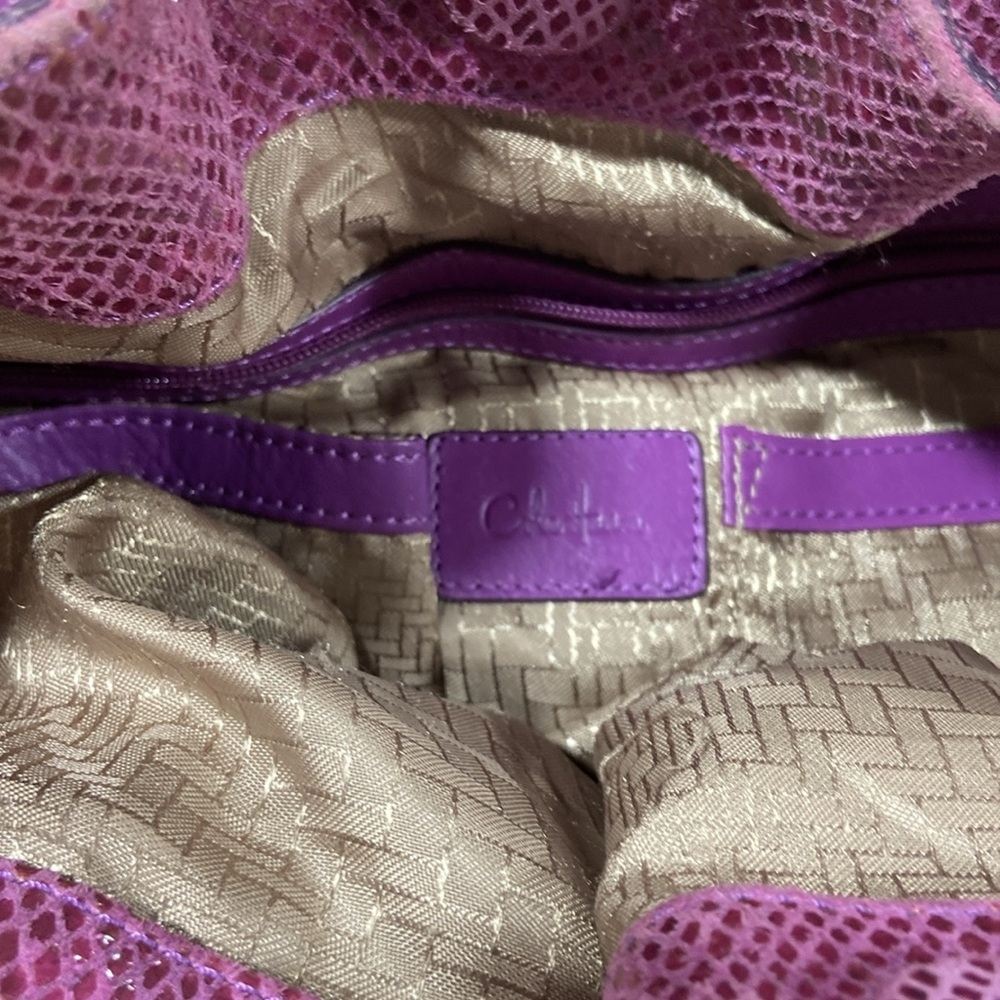 Cole Haan Marabelle Pythons Drawstring Tote, Pock… - image 4